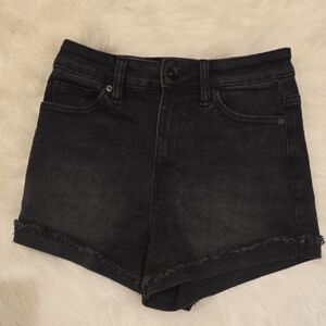 Kendall & Kylie Black Jean Shorts